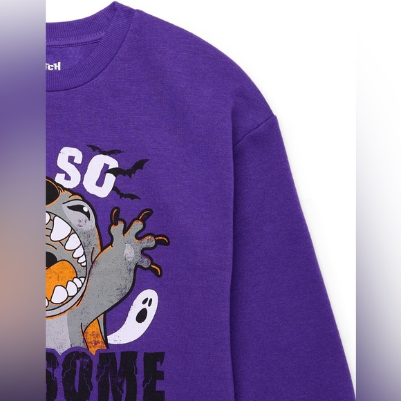Lilo & Stitch Boys Halloween Graphic Sweatshirt - Picture 4 of 7